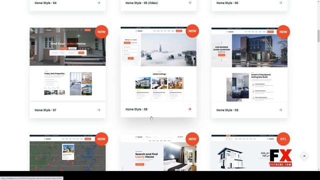 Quarter - Real Estate HTML Template rental property listing смотреть онлайн