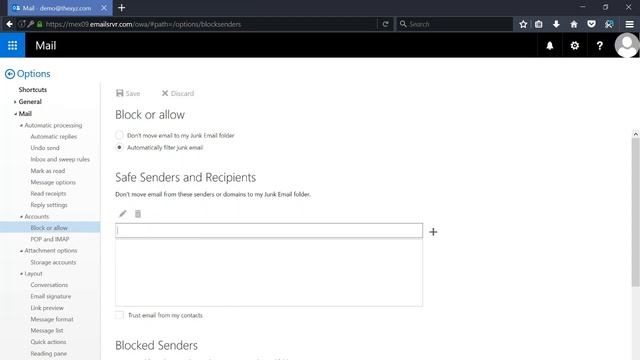 Block or Allow email with Microsoft Exchange смотреть онлайн