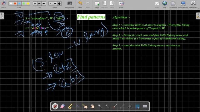 Find patterns || GFG POTD || JAVA Code || C++ Code || String || Brute Force || Hindi || смотреть онлайн