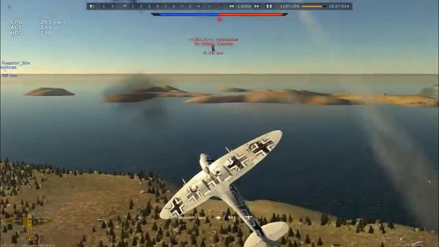 виражный бой 1vs2