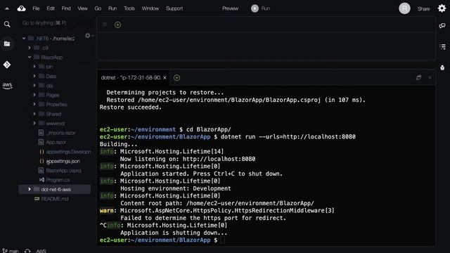 Learn to deploy a AWS ECS Fargate application for a .NET Blazor App. смотреть онлайн