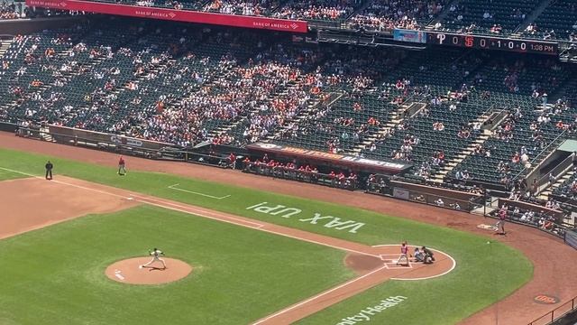 First Pitch for the Phillies on Fathers Day at Oracle Park 6/20/21 смотреть онлайн