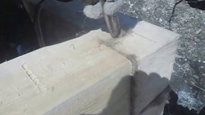 Сруб из бруса.Теплый угол.