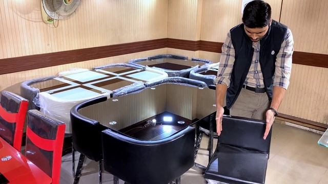 SPACE SAVING DINING FULL BLACK 6 PERSON | 6 PERSON COMPACT DINING TABLE FULL REVIEW смотреть онлайн