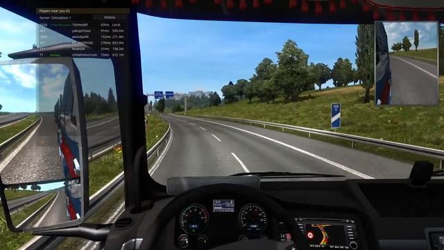 EURO TRUCK SIMULATOR 2 multiplayer 18+ ПРОХОЖДЕНИЕ-ОБЗОР stream! смотреть онлайн