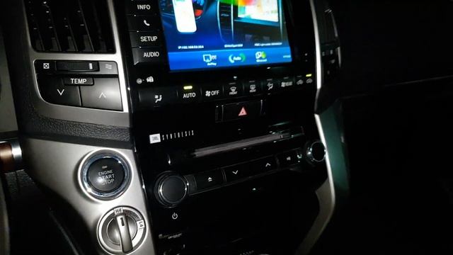 Land Cruiser 200. Обновление навигации. Разблокировка видео. Адаптер MirrorLink. Подсветка салона. смотреть онлайн