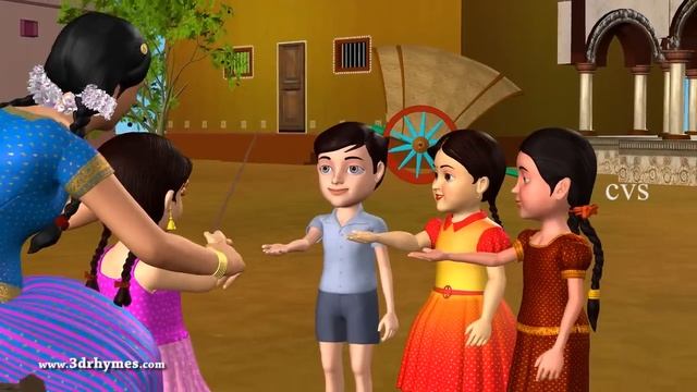 Veeri Veeri Gummadi Pandu - 3D Animation Telugu Rhymes for children смотреть онлайн