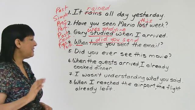 Learn English Tenses Past Simple, Past Continuous, Past Perfect, or Present Perfect смотреть онлайн