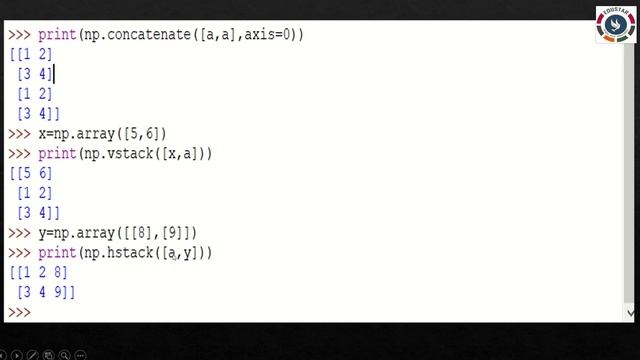 Class.12 : INFORMATICS PRACTICES : numpy : Part.4 смотреть онлайн