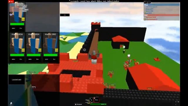 Red vs Blue ROBLOX video смотреть онлайн