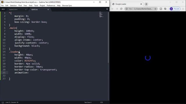 Create Preloader like GOOGLE using HTML CSS & Jquery | Jquery loading animated preloader смотреть онлайн