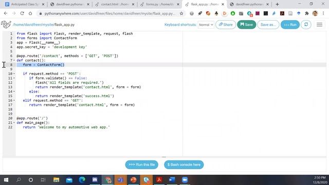 Python Class 15 смотреть онлайн