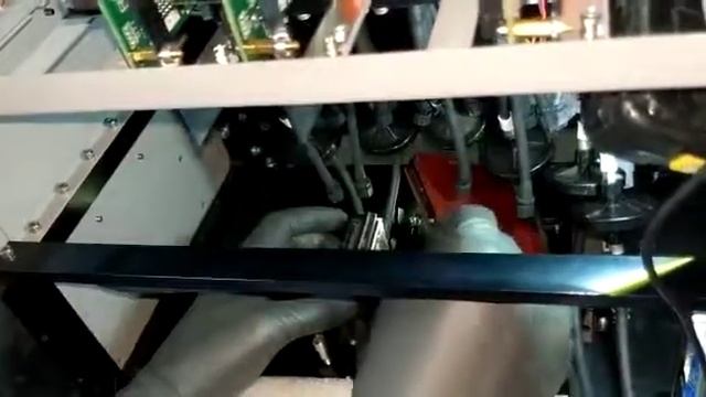 Установка печатных головок RICOH GEN6 на планшетный УФ-принтер Sprinter смотреть онлайн