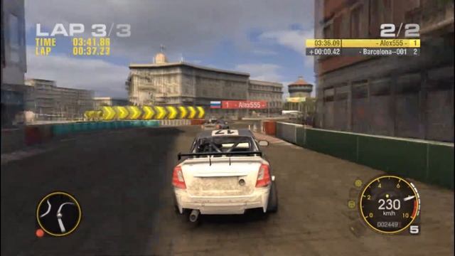 Funny race on Lacetti. смотреть онлайн