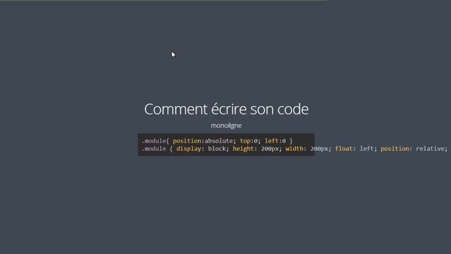 Tutoriel CSS : Bien organiser son CSS смотреть онлайн