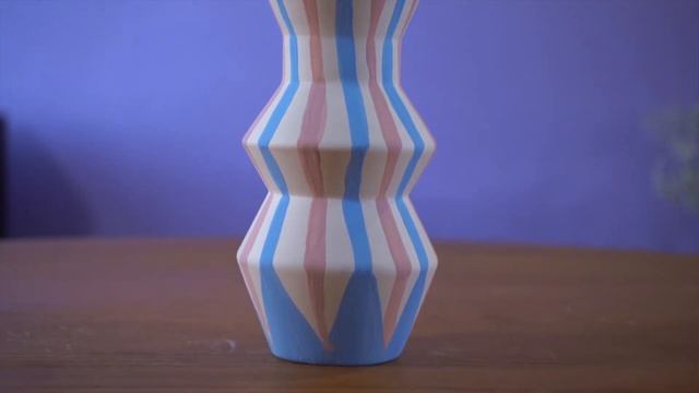 Расписываем вазу за 1 минуту, 15 минут и 1 час смотреть онлайн