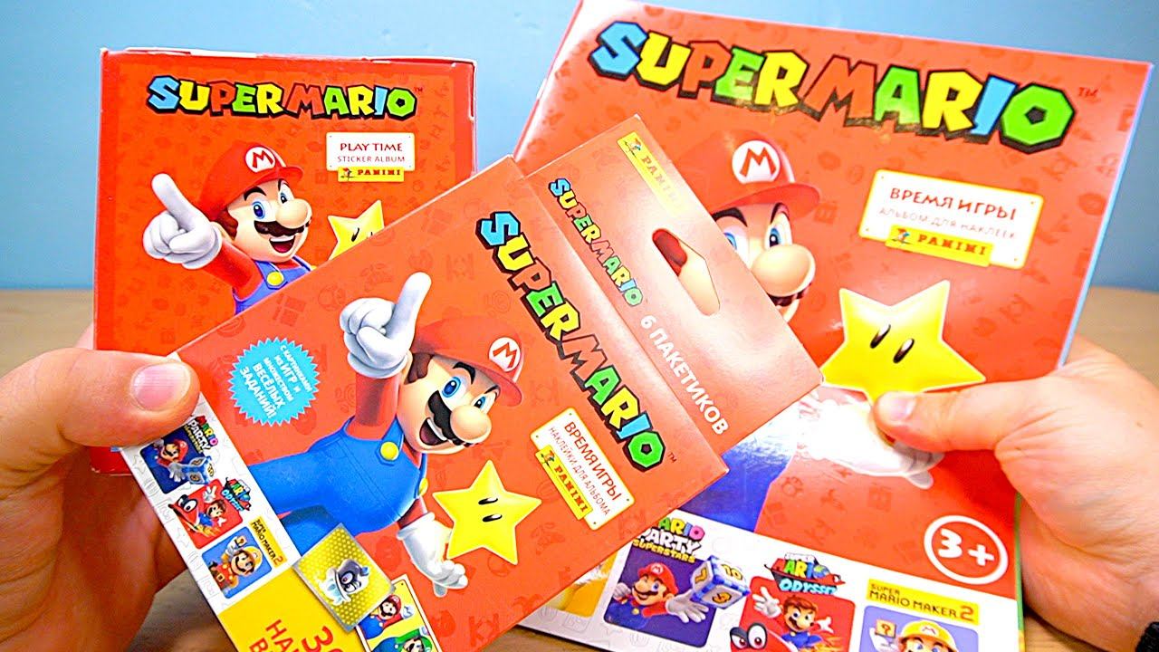 Mario Panini журнал с наклейками Марио Панини смотреть онлайн