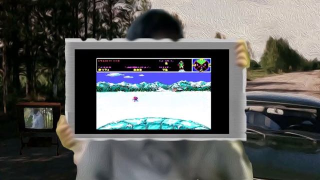 Let's Play - Classic Games (MS DOS) 004 Ski or Die смотреть онлайн