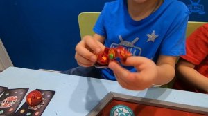 Первое сражение БАКУГАНОВ на новой АРЕНЕ / Bakugan Battle // KiFill boys