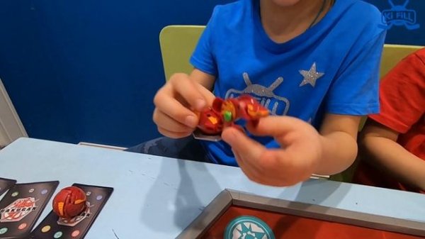 Первое сражение БАКУГАНОВ на новой АРЕНЕ / Bakugan Battle // KiFill boys