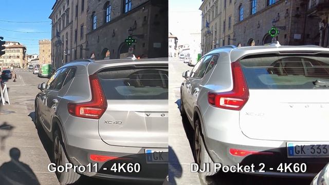 DJI Pocket 2 vs GoPro Hero 11 Walking Tour Comparison смотреть онлайн