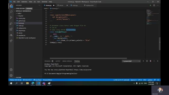 KivyMD Multi Screen menggunakan ScreenManager, API dan Event Listener di Python nya смотреть онлайн