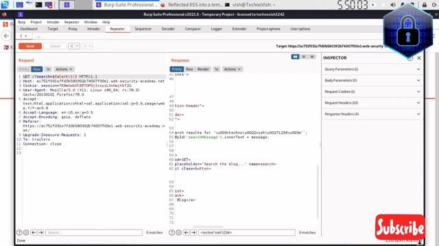 XSS into a template literal with angle brackets, single double quotes Unicode-escaped | Portswigger смотреть онлайн