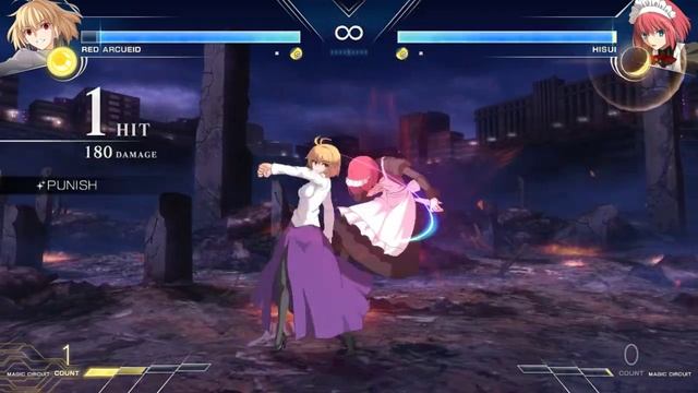 Melty Blood: Type Lumina: Red Arcueid's story смотреть онлайн