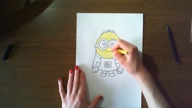 Простые рисунки | миньон это легко смотреть онлайн