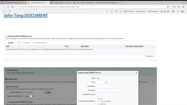 Cloud Control 13C setup Part 9 OMS setup Notification & mail servery to смотреть онлайн