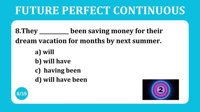 English Grammar | Grammar Test | Future Perfect Continuous Tense | Test- 12 | Improve your English смотреть онлайн