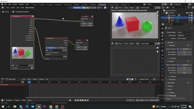 How to use Cryptomatte pass in blender | 3D object matte in blender with English subtitles смотреть онлайн