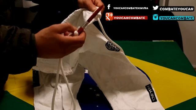 COMO COLOCAR DE VOLTA A CORDA DO KIMONO(karate judo jiujitsu) смотреть онлайн