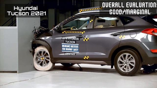 [Small SUV]2021 Hyundai Tucson crash test смотреть онлайн
