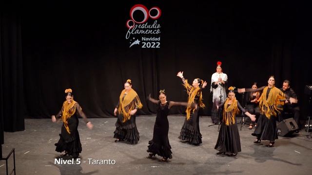 Espectáculo Flamenco - 10 minutos con casi todos los palos flamencos - Navidad 2022 смотреть онлайн