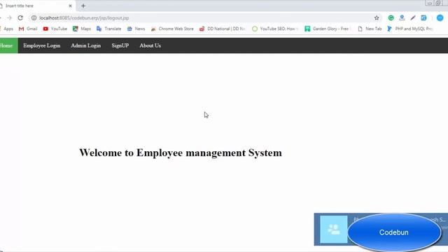 Employee Management project in java with source code смотреть онлайн