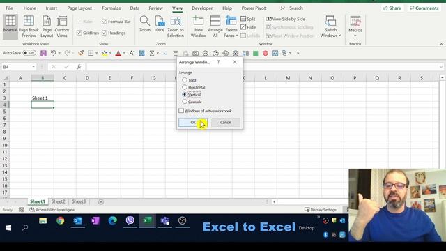 How to View multiple Excel Spreadsheets in parallel? смотреть онлайн