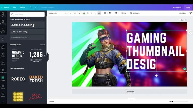 Epic Gaming Thumbnail Design in Canva || YouTube Thumbnail Kaise Banaye 2022 смотреть онлайн