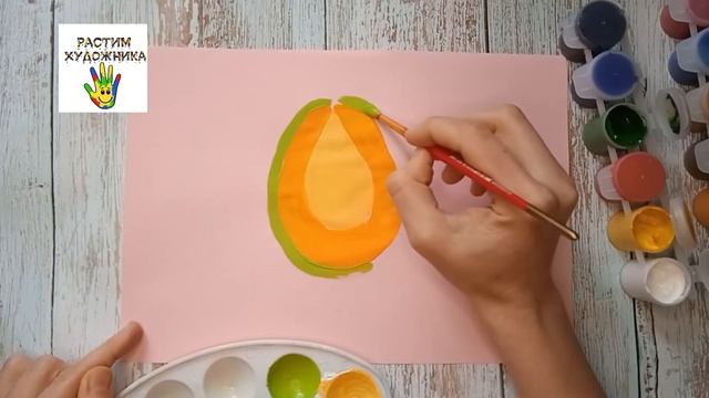 Как нарисовать джекфрут красками смотреть онлайн