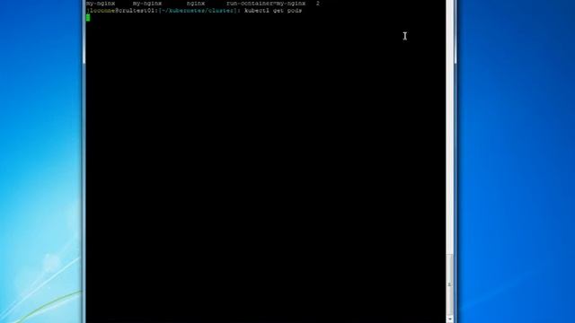 Launching nginx container into Kubernetes cluster смотреть онлайн