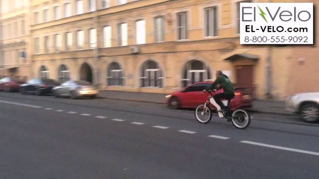 Мощный электровелосипед EL-Velo Steel Power от EL-VELO.com смотреть онлайн