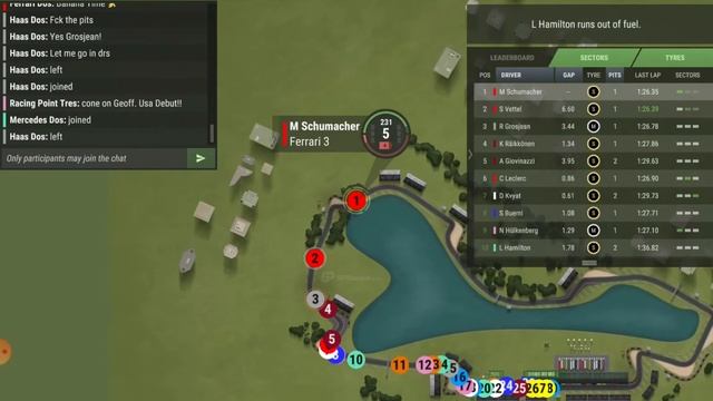 Schumacher wins for Ferrari!! Interliga de Campeones 2020 | F1 World iGP | Race 7/10 | Australia смотреть онлайн
