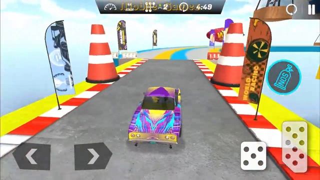 Muscle Car Stunts Simulator: Mega Ramp Car Game - Impossible Car Driving | Android Gameplay смотреть онлайн