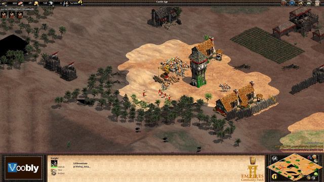 Voobly AOE2 1.6: Lithuanians vs Goths смотреть онлайн