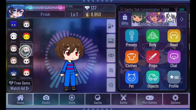 So, I made Frisk from Undertale (OC code in pinned comment if you want) смотреть онлайн