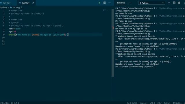 Python -String in Hindi | Tutorial 20 смотреть онлайн