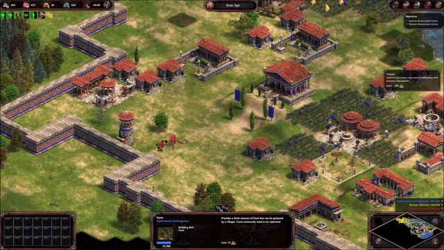 The Battle of Agrigentum (Hardest) - Age of Empires: Definitive Edition: First Punic War смотреть онлайн