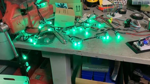 WS2811 LEDs Flickering on NodeMCU 1.0 with ESPixelStick v3.0 Firmware смотреть онлайн