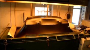 Формовка бампера на ТВФМ 2