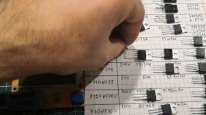 Тест полевых транзисторов (Предварительный).